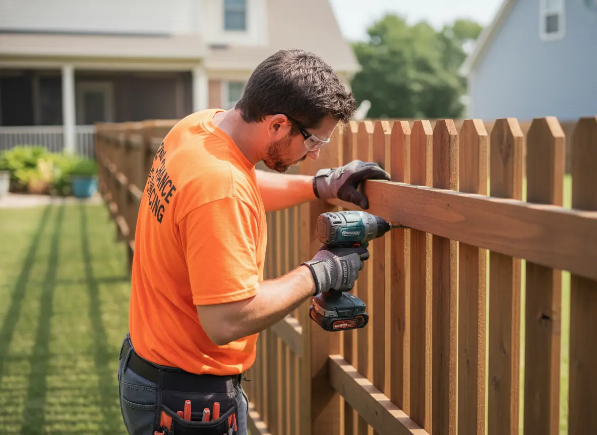 Residential Shadowbox Fencing in Wichita, KS